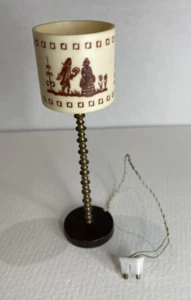 Vintage 1/16th Scale Lundby Dolls House Working Floor Light (2) - Picture 1 of 3