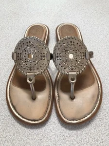 Nurture Panama711 Gold Fusion Leather Sandal 7.5 Women - Picture 1 of 6