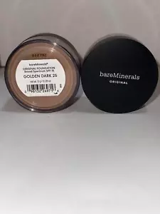 BareMinerals Original Loose Powder Foundation SPF 15 Vegan Golden Dark 25 - Picture 1 of 1