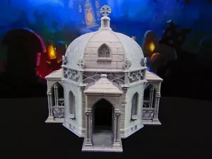 Grande Mausoleo a Cupola per Cimitero/Cimitero Scatter Terreno Stampa 3D - Foto 1 di 9