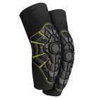 G-Form Unisex Elite Knee Guard- Black/Yellow – Size Small (KP0303013)