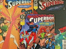 SUPERBOY. 3RD SERIES. 13-15. (3 ISSUE LOT).WATERY GRAVE 3 PART SET. KARL KESEL.