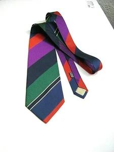 HUBERT Milano NUOVA NEW 100% SETA  SILK MADE IN ITALY - Picture 1 of 3