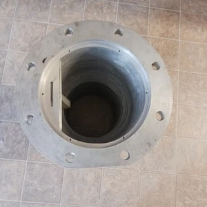 Bolted All Aluminum Fitting 8 1/2" ID PN050 P75 W/Flapper 16 1/2" Long NEW - Picture 1 of 8