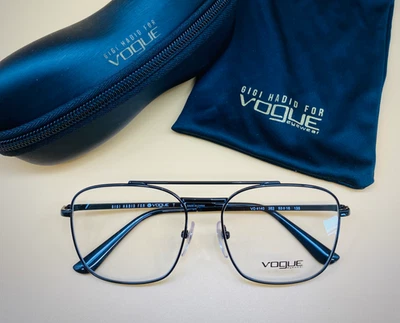 VOGUE VO 4140 352 GAFAS 53-16-135mm Unisex NEGRAS Originales 100% Foto 1 de 4