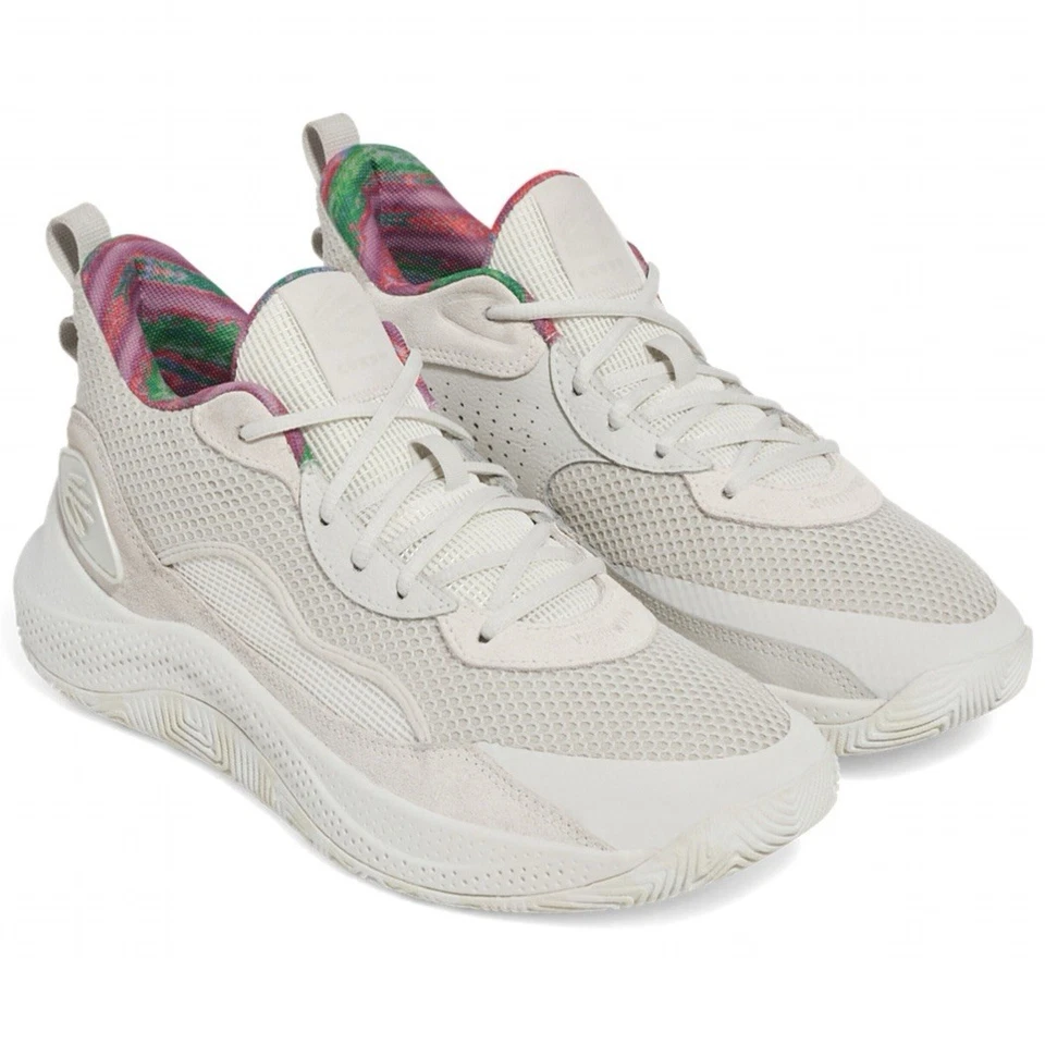 Tênis de basquete Under Armour Curry 3Z 24 SDE bege 3028191-500 masculino tamanho 8.5 - Imagem 1 de 1