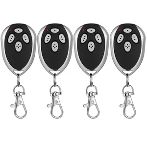 4 Pcs 4 Channels Gate Opener Remote Compatible with Aleko LM123 433.92mhz Gar... - Picture 1 of 6