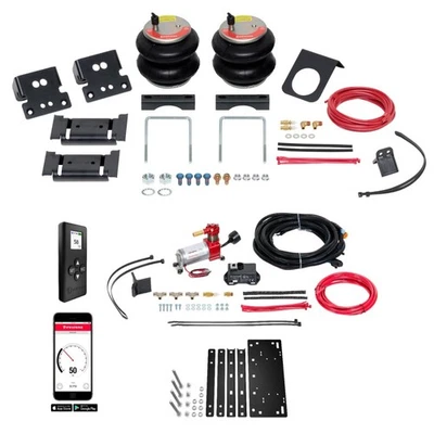 Firestone RED Label Air Springs & Single Standard Compressor for Ram 3500 4WD Foto 1 de 4