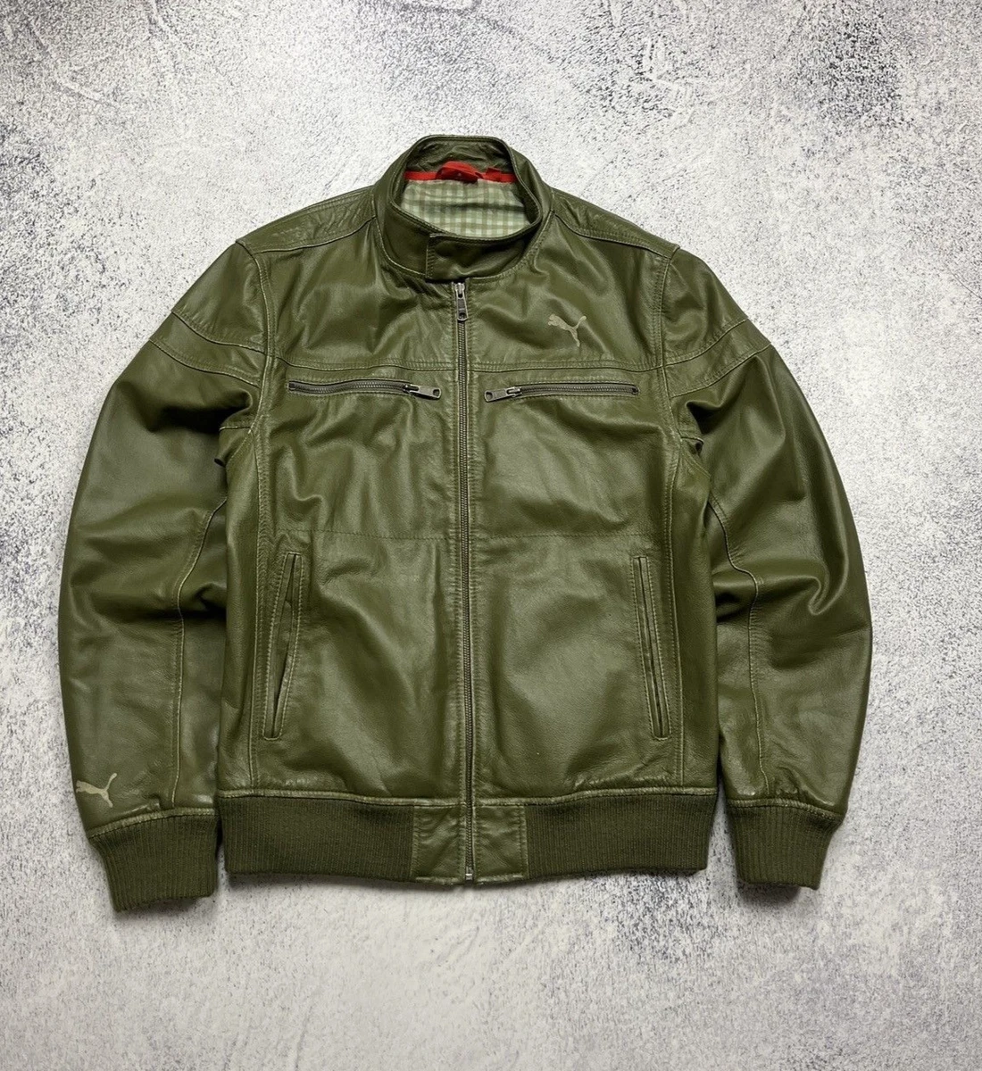 PUMA Leather Outer Shell Coats, Jackets & Vests for Men for Sale