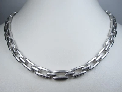 Collar Nina Ricci chapado en rodio 16-17" - 7423 Foto 1 de 3