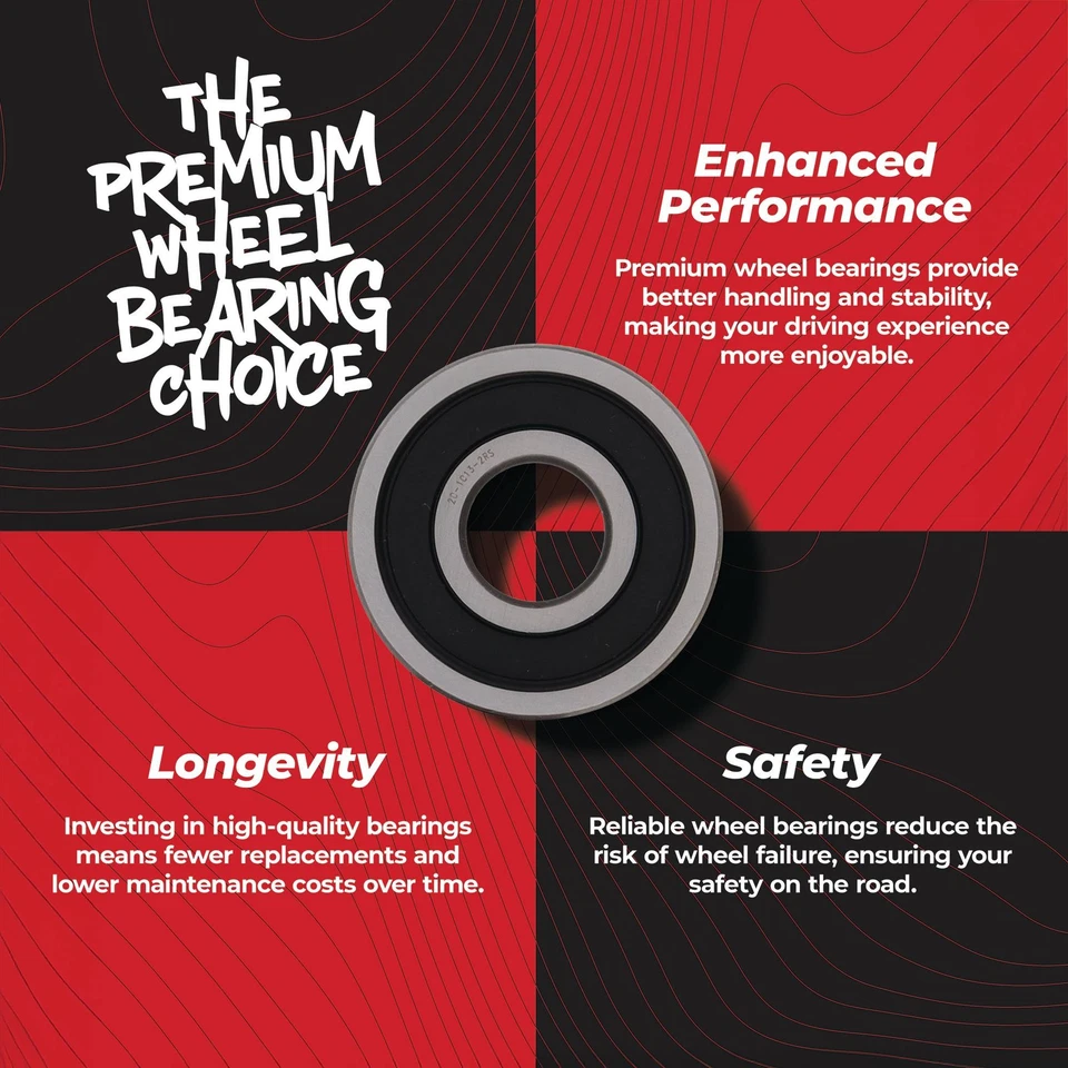 Front Wheel Bearing Seal Kit For Harley XLH883 Sportster Custom 53 2003; 25-1368 - Изображение 1 из 2