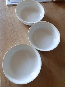 3 Müslischalen Joghurtschalen Dessert Salat Eis Arzberg weiß Form 1382 Konvolut - Bild 1 von 5