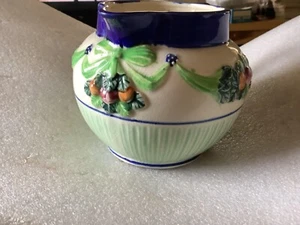 Vintage Maruhon Ware Japan Della Robbia Creamer - Picture 1 of 6