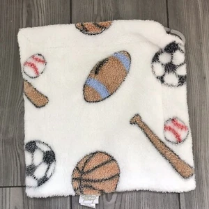 Stephan Baby Sports Ring Lovey Security Blanket NuNu Minky Soft Ball Soccer - Picture 1 of 9