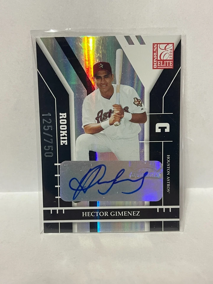 Donruss Elite #151 2004 Héctor Giménez AU/750 RC Foto 1 de 1