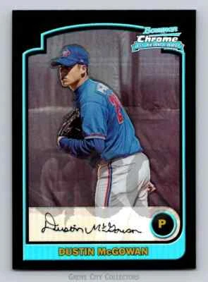 2003 (BLUE JAYS) Bowman Chrome Draft #110 Dustin McGowan Rookie - Image 1 of 2