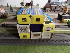 PIKO, 8 EMPTY BOXES FOR WAGONS, SCALE HO - Picture 1 of 5