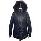 Michael Michael Kors Faux Fur Puffer Jacket Women's Sz Lg