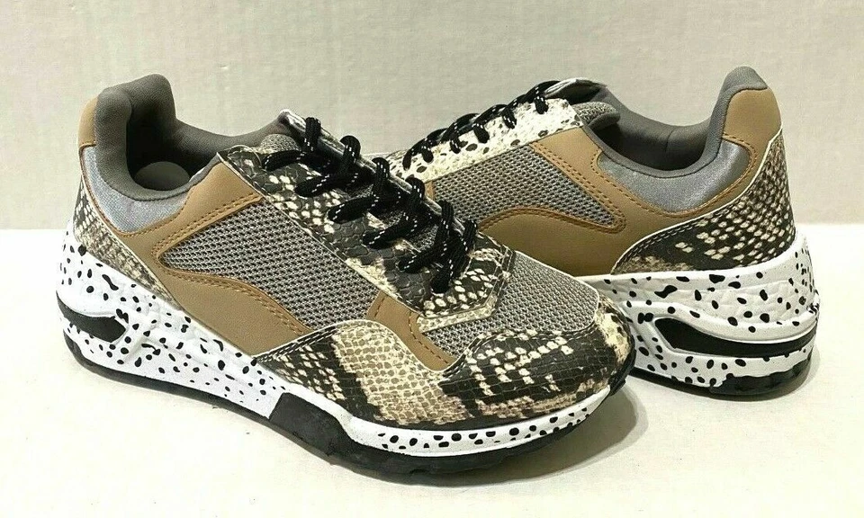 Women's Steve Madden Running Shoes Bena Snake Size 9 US No Reserve