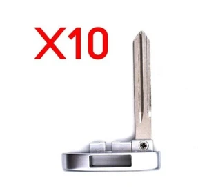 New Replacement Pack Lot of 10 Chevy Remote Smart Key Fob Emergency Blank Blades - Picture 1 of 3