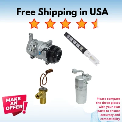 Kit Compressor A/C Fit GMC Yukon 2000, Yukon XL 1500 2000, Yukon XL 2500 2000 - Image 1 of 4