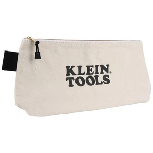 Klein Tools Bolsa de herramientas con cremallera de lona de 16 pulgadas organizador de alta resistencia para herramientas grandes - Imagen 1 de 13