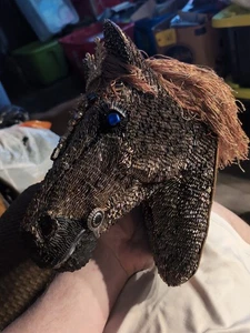 12" Beaded Trophy Head for Wall Decor Rainbow Art Gifts - Picture 1 of 12