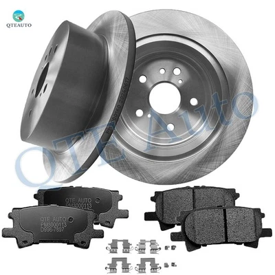 Juego 6 rotores de freno traseros 288 mm - pastillas de freno traseras D996 7897 para Lexus RX400H 2006-2008 Foto 1 de 4