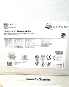 CIVCO UP3 Needle Guide REF UA0013 Box of 24 EXP 2026 - Picture 1 of 2