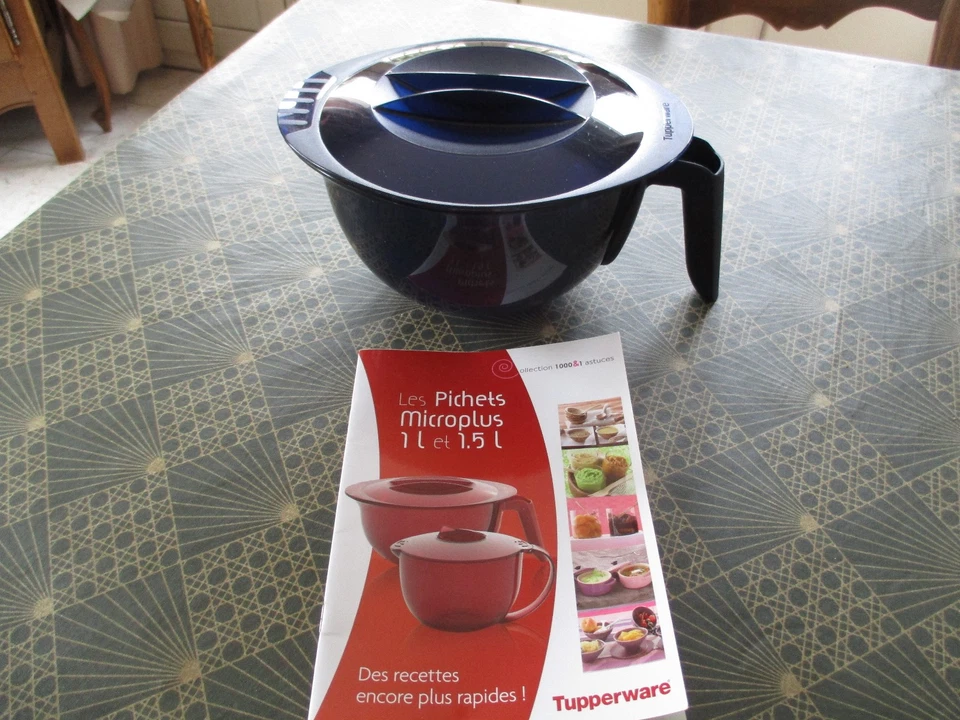 Tupperware pichet microplus 1,5l+ livre - Photo 1/4