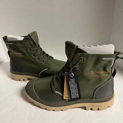 Botas impermeables recicladas Palladium Pampa Lite verde oliva hombre 3,5 mujer 5 Foto 1 de 4