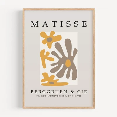 Matisse Retro Vintage Museum Art Poster Print A75_ - Image 1 of 4