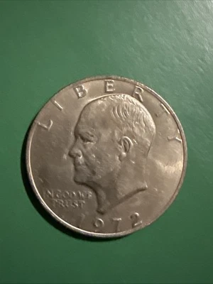 Moeda de dólar Eisenhower 1972 P - Imagem 1 de 2