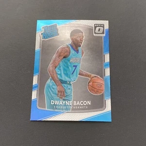 2017/18 Panini Donruss Optic Dwayne Bacon Rated Rookie #161 Charlotte Hornets RC - Foto 1 di 2