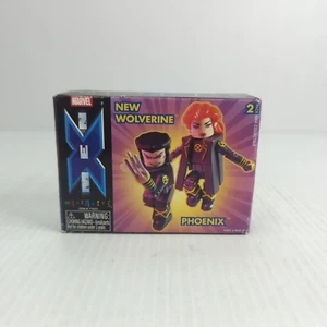 New Wolverine & Pheonix Marvel X-Men Minimates 2 Pack Set NIB 2004 - Picture 1 of 10