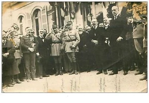 51.EPERNAY.n°43.VISITE DE PERSONNALITE.PETAIN.CP PHOTO - Picture 1 of 2