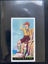 Garibaldi 1936 Godfrey Phillips Ltd Famous Minors Vintage Card Set Break #30