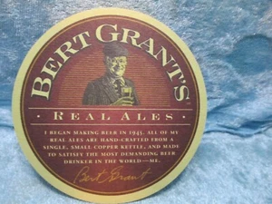 Bert Grant's Real Ales Beer Coaster - Bild 1 von 2