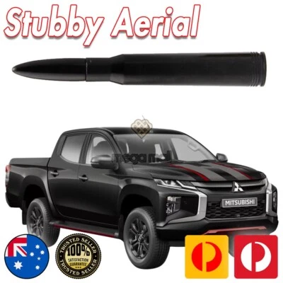 Bullet Antenna Aerial Stubby for Mitsubishi Triton Lancer EVO CALIBER - Image 1 of 4