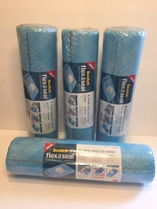 Scotch Flex and Seal Shipping Roll 10 ft x 15 in, Cut,Fold, & Press . Pack Of 4 - Picture 1 of 5