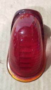 Vintage Chicago Auto-Lamp No. 9411 Glass Red Lens Car Truck - Picture 1 of 3