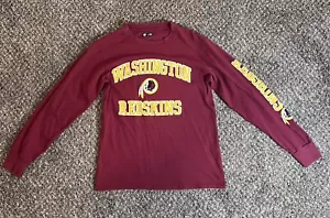 NFL Team Apparel Washington Redskins leichtes Langarm Herren Mode Shirt - Bild 1 von 6