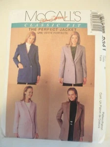 Vintage 1999 Schnittmuster die perfekte Jacke gefüttert Größe 8 ungeschnitten - Bild 1 von 2