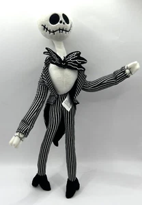 Disney Parks Nightmare Before Christmas Jack Skellington 14" Poseable Plush Doll - Picture 1 of 5