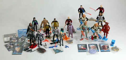 CHOOSE YOUR LOT Vintage Star Trek Playmates Figures MINT Complete Cover