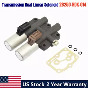 Transmission Dual Linear Shift Solenoid 28250-RDK-014 For Honda Acura Pilot 3.5L - Foto 1 di 7