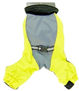 Friends Forever Snowsuit Dogs XS Yellow Gray Fleece Lined One Piece Hand Wash - Bild 1 von 12