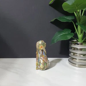 Murano Glass Dog Millefiori Murrine Figurine READ - Picture 1 of 13