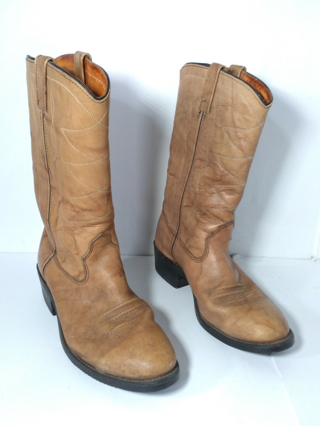 double h ostrich boots