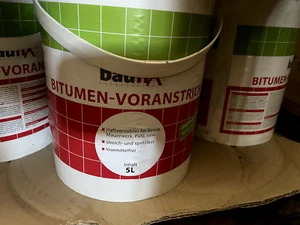 Baufix Bitumen-Voranstrich  5-10Ltr Grundierung  Haftvermittler Restposten - Bild 1 von 2